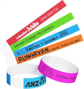 paper wristbands