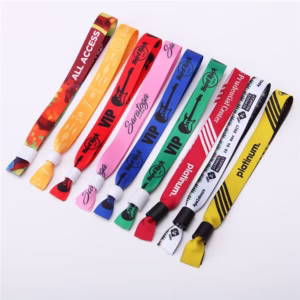 printed fabric wristbands